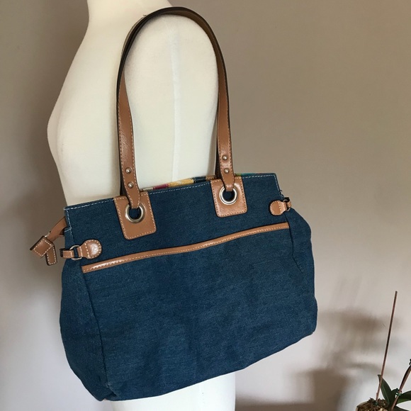 Rosetti denim striped purse - Picture 6 of 8